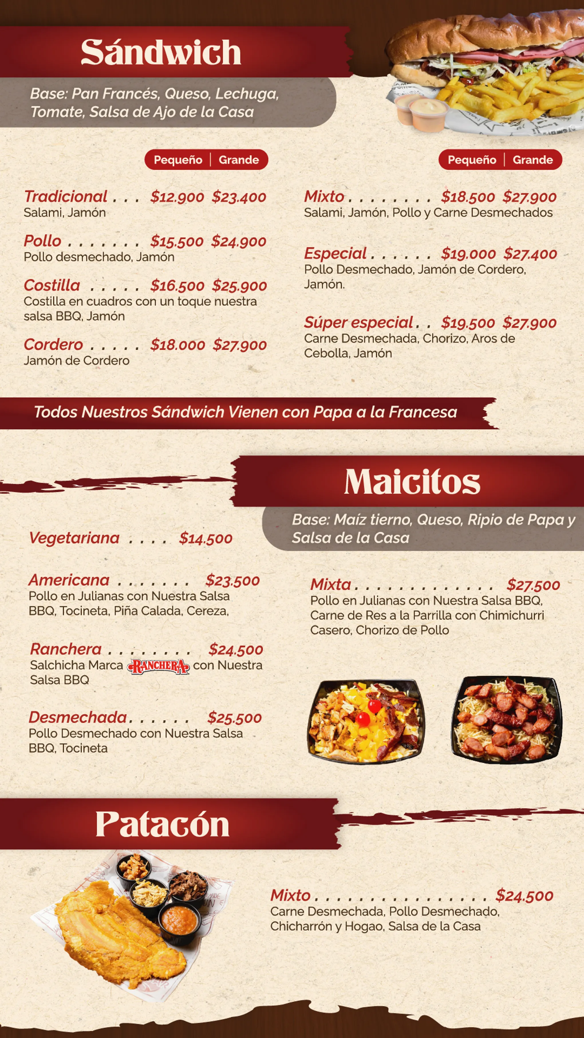 Rediseño del menú de Parrilla Oscar - imagen 6