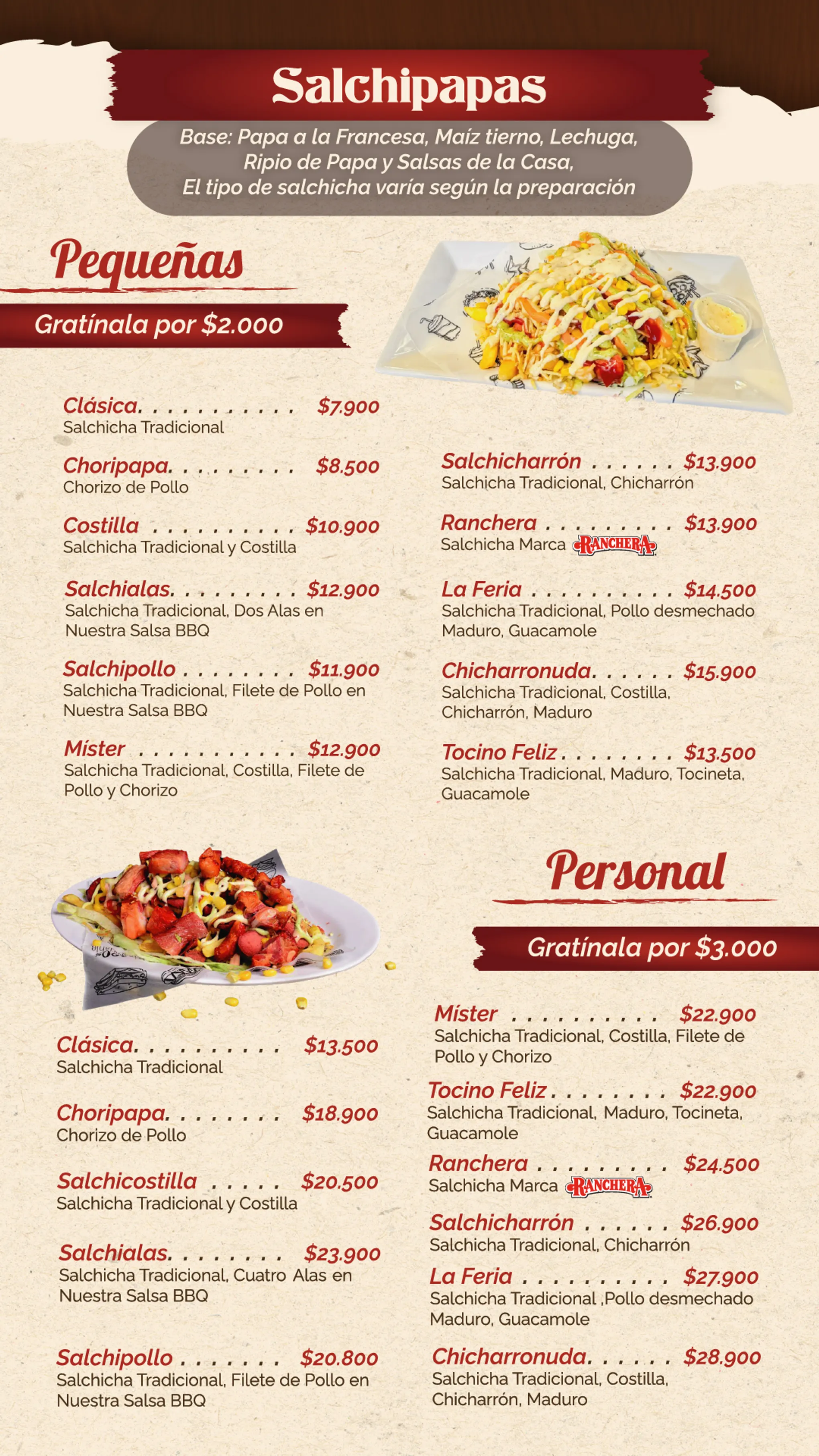 Rediseño del menú de Parrilla Oscar - imagen 7